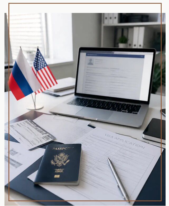 Оформление визы в США для туристов и бизнеса в Сосногорске