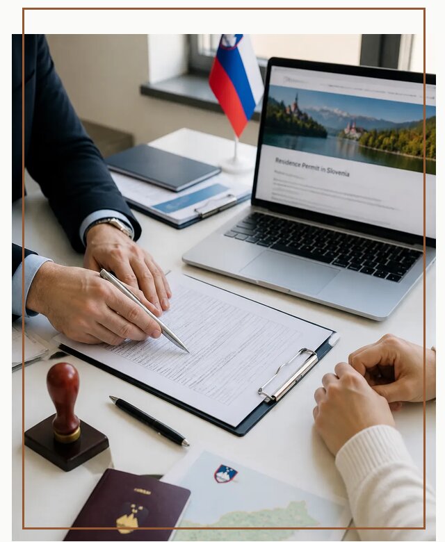 Оформление вида на жительство в Словении под ключ в Сосногорске