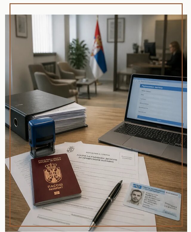 Оформление ПМЖ в Сербии для переезда в Сосногорске под ключ