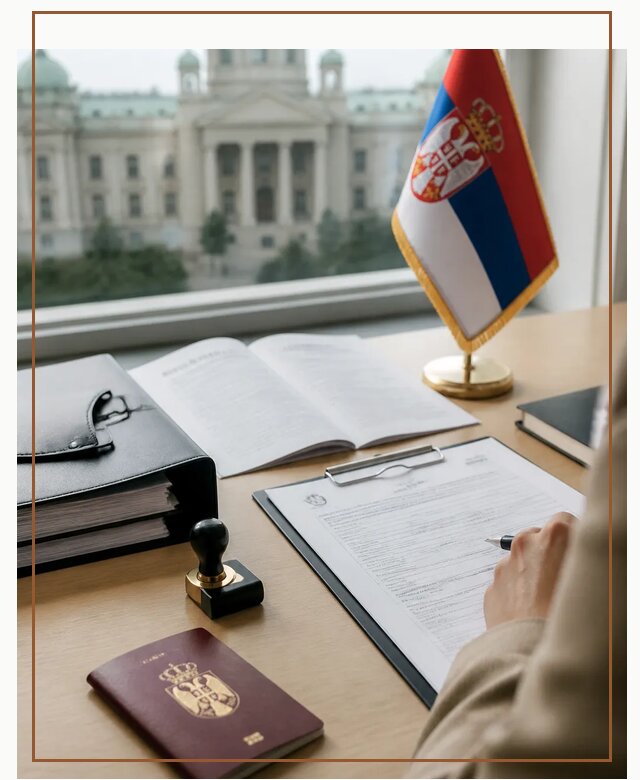 Оформление гражданства Сербии под ключ для переезда в Сосногорске