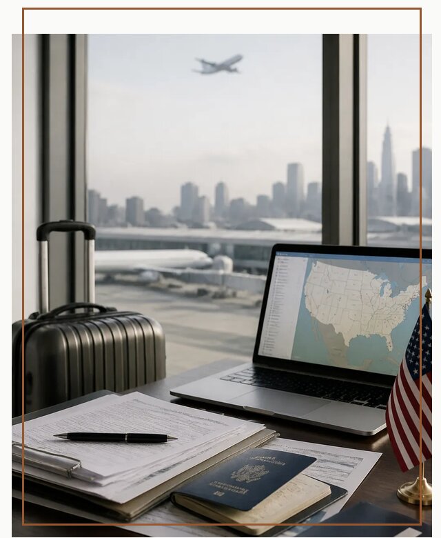 Сопровождение переезда в США в Сосногорске по цене от 77370 р. | Гиперактив-Сно